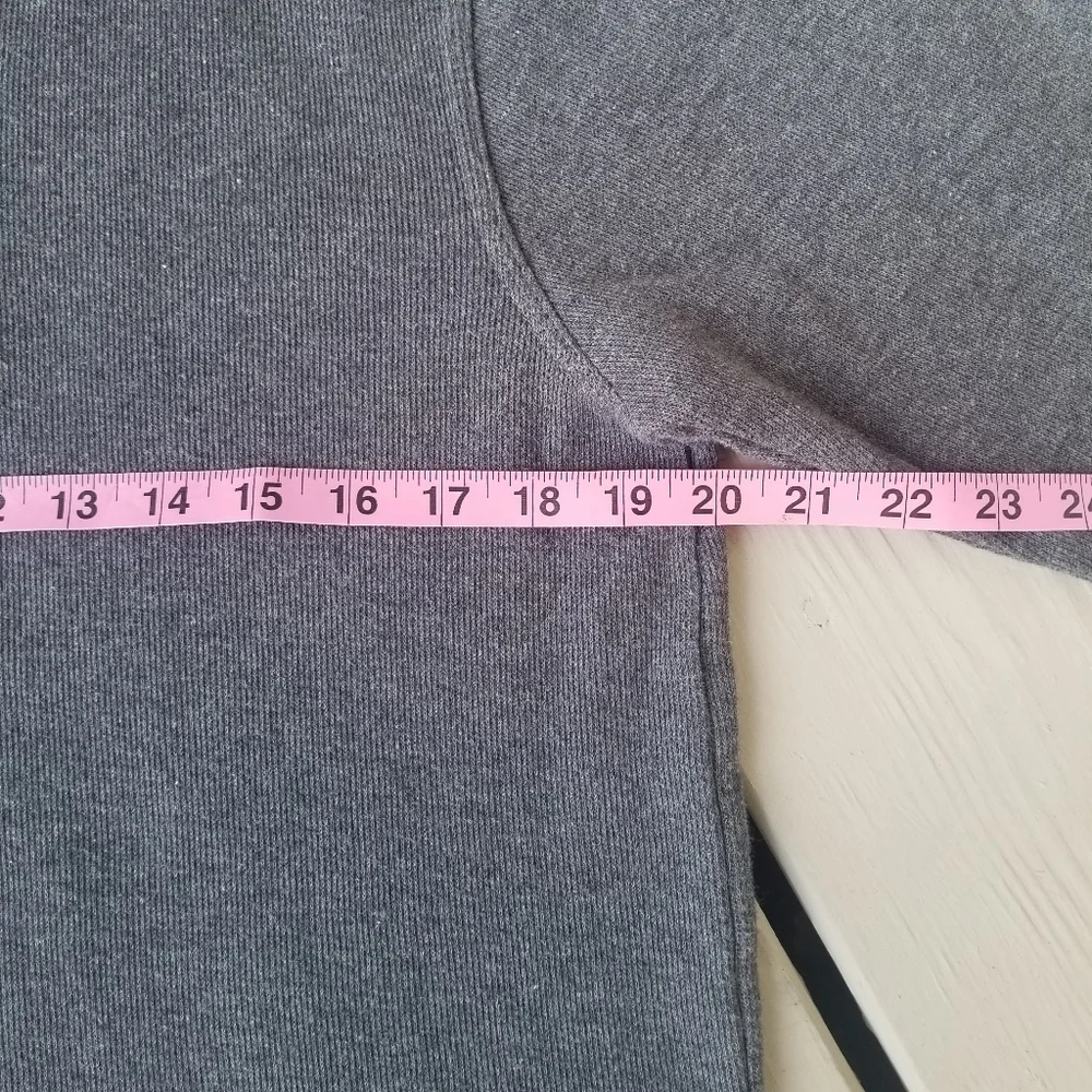 S Old Navy Gray 1/4 zip sweater